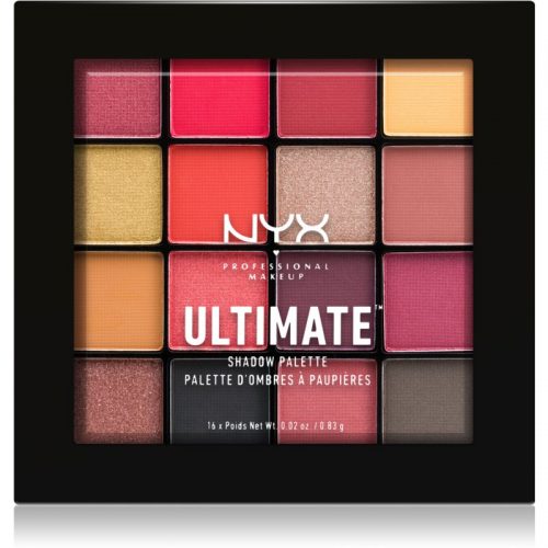 NYX Professional Makeup Ultimate Shadow paleta cieni do powiek odcień Phoenix 16 x 0,83 g