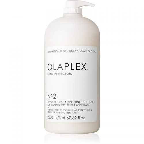 Olaplex N°2 Bond Perfector preparat odnawiający zmniejszający zniszczenia włosów podczas farbowania z dozownikiem 2000 ml