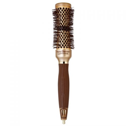 Olivia Garden NanoThermic Contour Thermal Collection szczotka do włosów średnia 32 mm