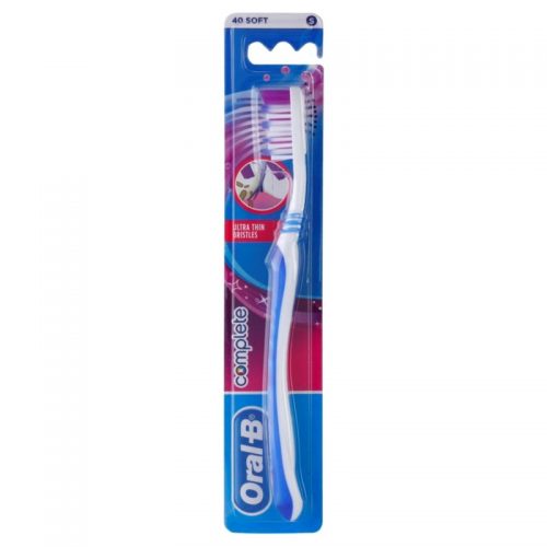 Oral B Complete Ultra Thin Bristles szczoteczka do zębów soft Blue