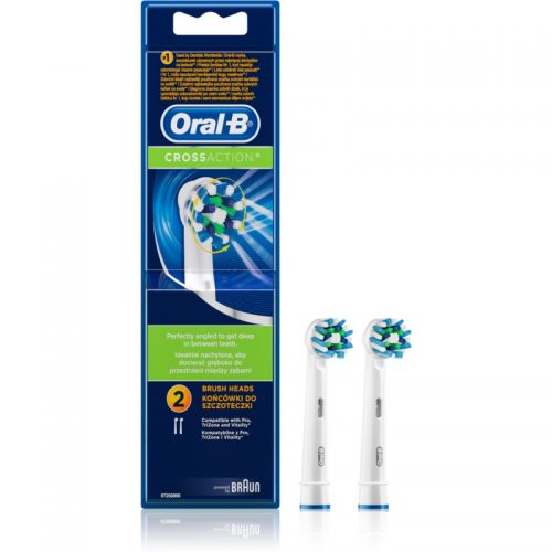 Oral B Cross Action EB 50 głowica wymienna 2 szt.