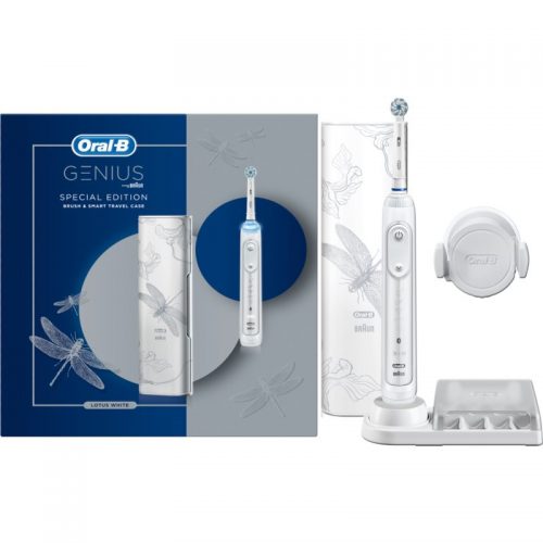 Oral B Genius 10000N Special Edition Lotus White elektryczna szczoteczka do zębów D701.515.6XC Lotus White