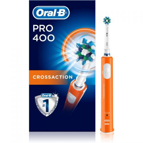 Oral B Pro 400 D16.513 CrossAction Orange elektryczna szczoteczka do zębów