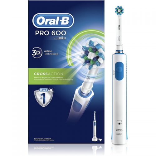 Oral B Pro 600 D16.513 CrossAction elektryczna szczoteczka do zębów
