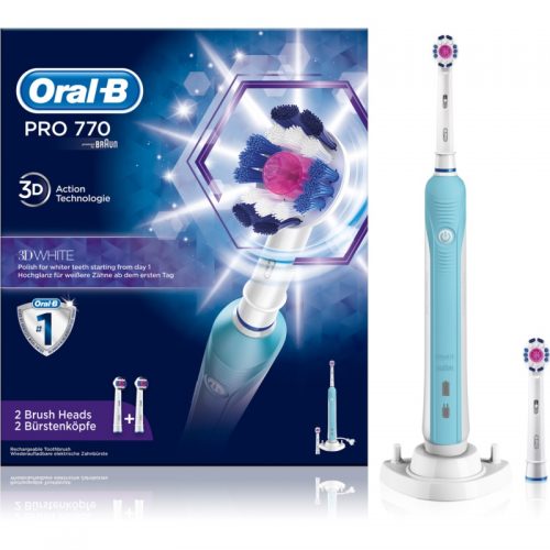 Oral B PRO 770 3D WHITE D16.524.U elektryczna szczoteczka do zębów