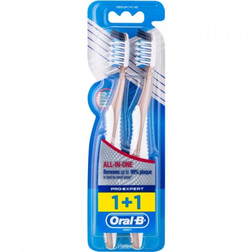 Oral B Pro-Expert CrossAction All In One szczoteczki do zębów medium 2 szt. 2 szt.