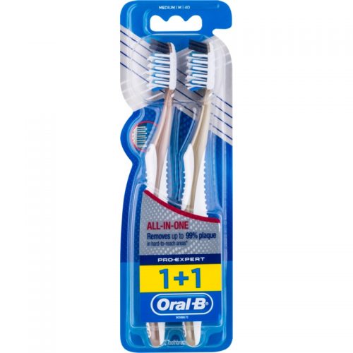 Oral B Pro-Expert CrossAction All In One szczoteczki do zębów medium 2 szt. 2 szt.