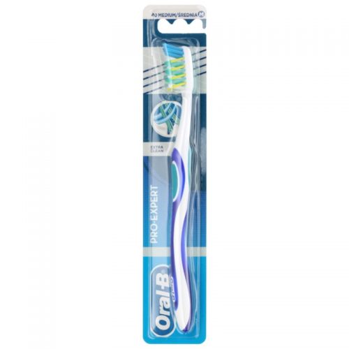 Oral B Pro-Expert CrossAction Extra Clean szczoteczka do zębów medium Dark Blue & Turquoise