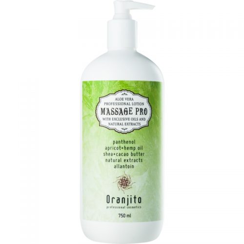 Oranjito Massage Pro mleczko do masażu z aloesem 750 ml