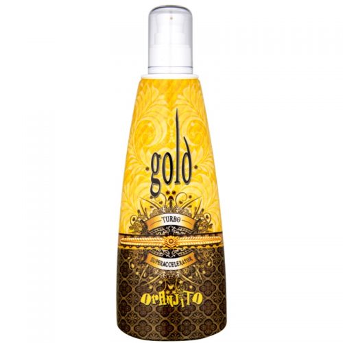 Oranjito Max. Effect Gold Turbo mleczko do opalania w solarium przyspieszające opalanie 250 ml