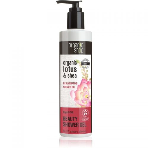 Organic Shop Organic Lotus & Shea zmiękczający żel pod prysznic 280 ml
