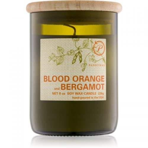 Paddywax Eco Green Blood Orange & Bergamot świeczka zapachowa 226 g