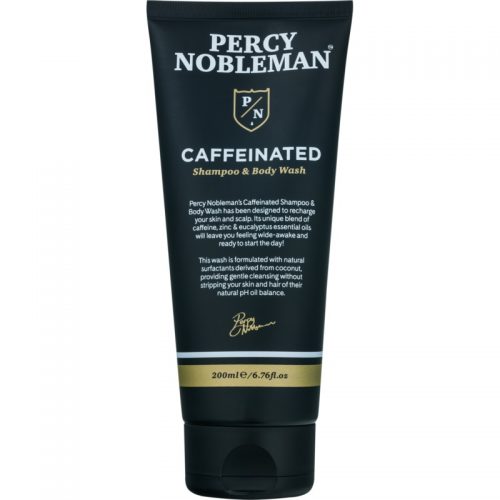 Percy Nobleman Hair szampon kofeinowy dla mężczyzn do ciała i włosów 200 ml