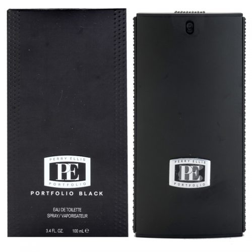 Perry Ellis Portfolio Black woda toaletowa dla mężczyzn 100 ml