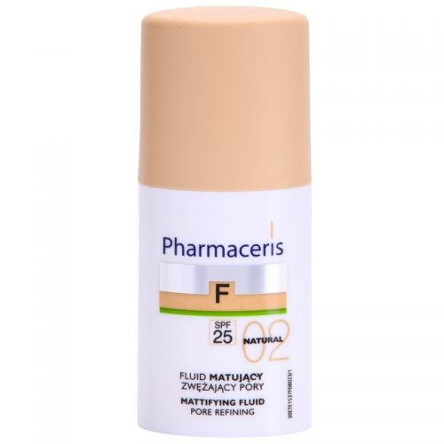 Pharmaceris F-Fluid Foundation podkład matujacy we fluidzie SPF 25 odcień 02 Natural 30 ml