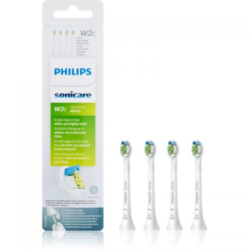 Philips Sonicare Optimal White Compact HX6074/27 końcówki wymienne do szczoteczki do zębów 4 szt.
