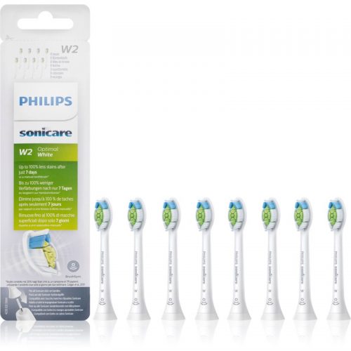 Philips Sonicare Optimal White Standard HX6068/12 końcówki wymienne do szczoteczki do zębów HX6068/12 8 szt.