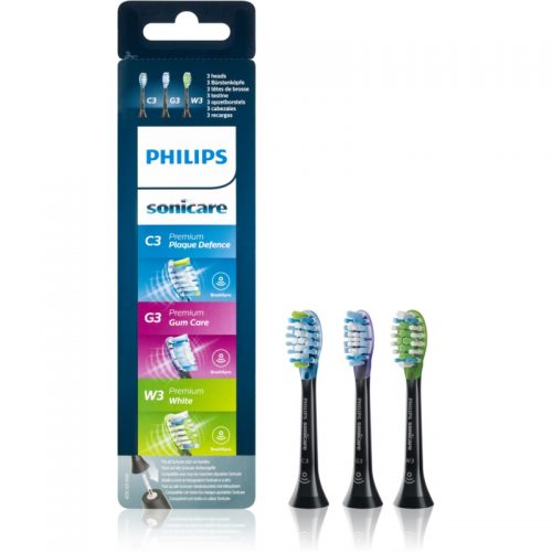 Philips Sonicare Premium Combination Standard HX9073/33 końcówki wymienne do szczoteczki do zębów HX9073/33 3 szt.