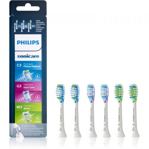 Philips Sonicare Premium Combination Standard HX9076/07 końcówki wymienne do szczoteczki do zębów 6 szt. 6 szt.