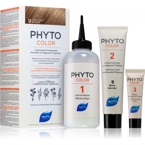 Phyto Color farba do włosów bez amoniaku odcień 9 Very Light Blonde