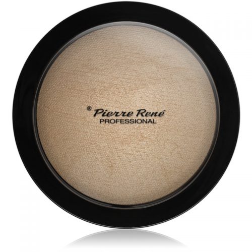 Pierre René Face Highlighting Powder kompaktowy pudrowy rozświetlacz odcień 02 Shiny Touch 12 g