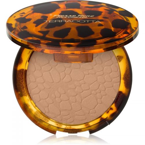 Pierre René Terracotta Powder puder brązujący odcień 02 Warm Bronze