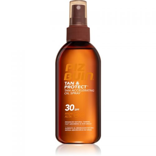 Piz Buin Tan & Protect olejek ochronny przyspieszający opalanie SPF 30 150 ml