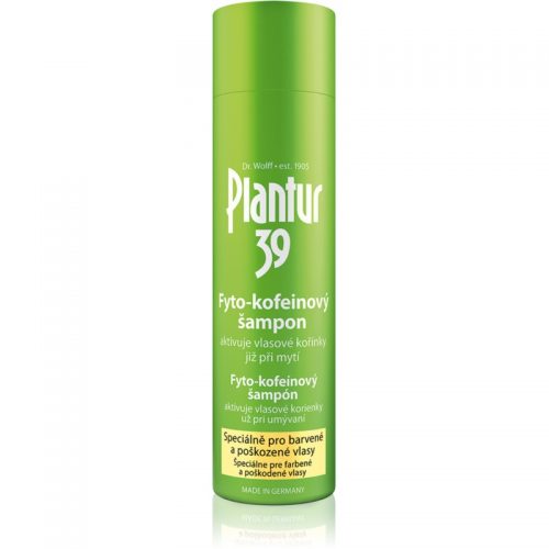 Plantur 39 szampon kofeinowy do włosów farbowanych i zniszczonych 250 ml