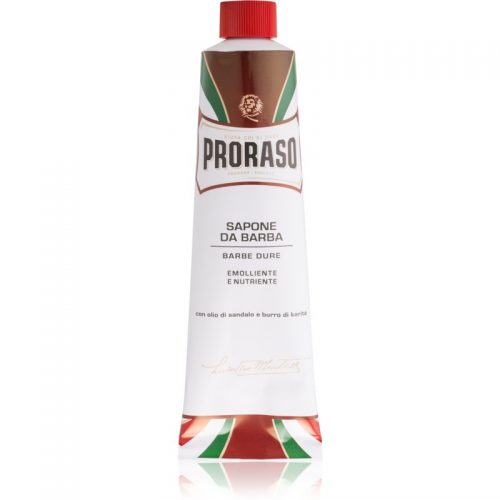 Proraso Red mydło do golenia twardej głowy w tubce 150 ml