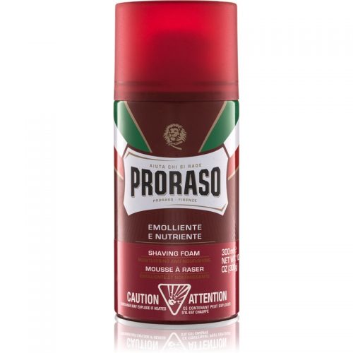 Proraso Emolliente E Nutriente pianka do golenia o działaniu odżywczym 300 ml