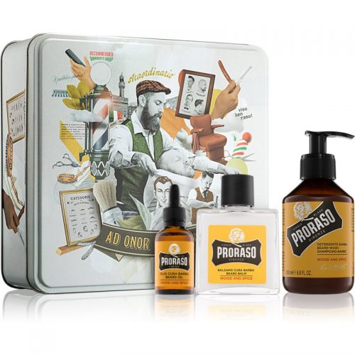 Proraso Wood and Spice zestaw kosmetyków I. (dla mężczyzn) dla mężczyzn