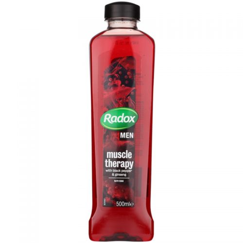 Radox Men Muscle Therapy piana do kąpieli Black Pepper & Ginseng 500 ml