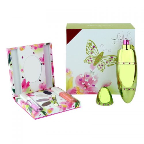 Rasasi Al Banat Bheja woda perfumowana + cienie do powiek + eyeliner + błyszczyk do ust dla kobiet 50 ml