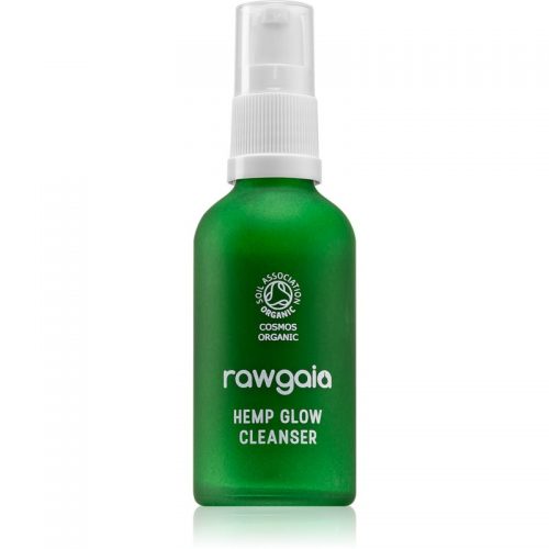 RawGaia Hemp Glow delikatne mleczko oczyszczające do skóry tłustej i mieszanej 50 ml