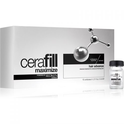 Redken Cerafill Maximize intensywna kuracja do mocno przerzedzonych włosów 10 x 6 ml