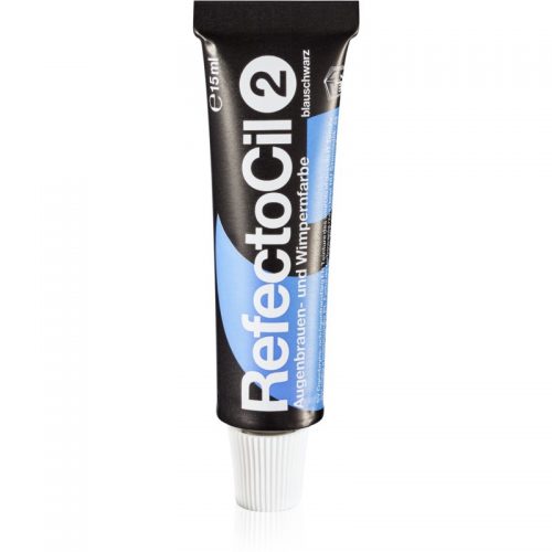 RefectoCil Eyelash and Eyebrow farbka do brwi i rzęs odcień 2 Blue Black 15 ml