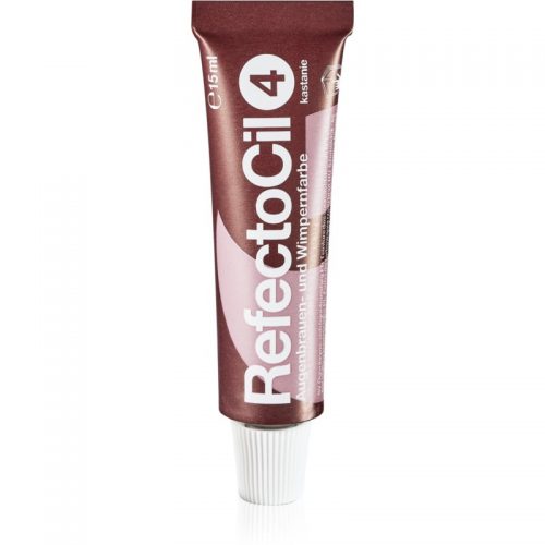 RefectoCil Eyelash and Eyebrow farbka do brwi i rzęs odcień 4 Chestnut 15 ml