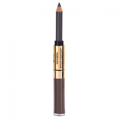 Revlon Cosmetics Brow Fantasy kredka i żel do brwi 2 w 1 odcień 106 Dark Brown 1,18 ml