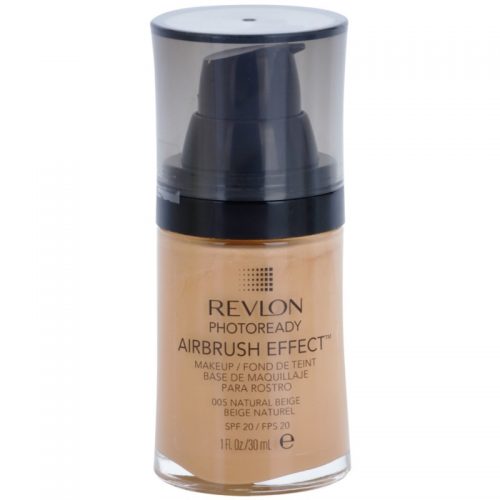 Revlon Cosmetics Photoready Airbrush Effect™ podkład w płynie SPF 20 odcień 005 Natural Beige 30 ml