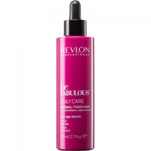 Revlon Professional Be Fabulous Daily Care nawilżające i rozjaśniające serum przeciw objawom starzeniu się włosów 80 ml