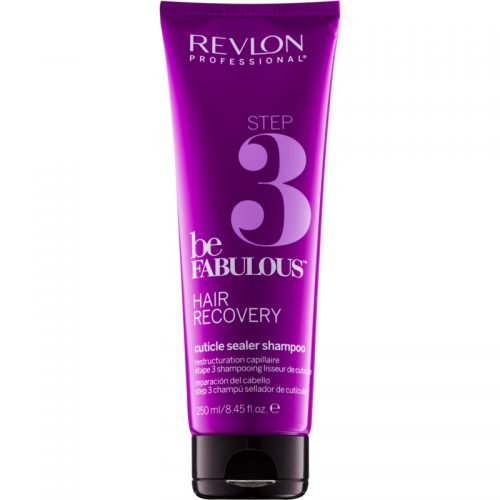 Revlon Professional Be Fabulous Hair Recovery szampon z efektem zamknięcia włosa, przedłużający efekty działania maski regenerującej 250 ml
