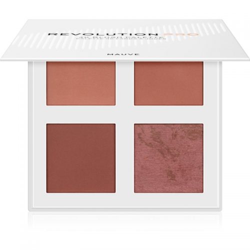 Revolution PRO 4K Blush Palette paleta róży odcień Mauve 4 x 4 g