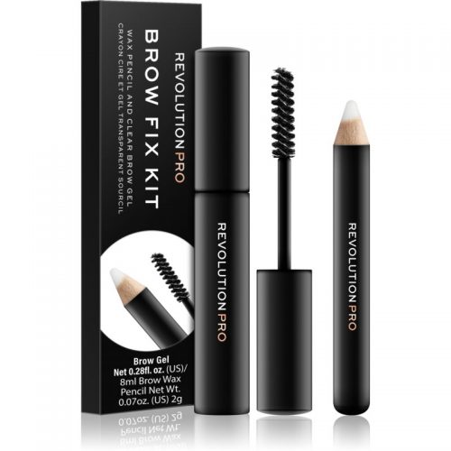 Revolution PRO Brow Fix Kit zestaw do brwi 8 ml + 2 g