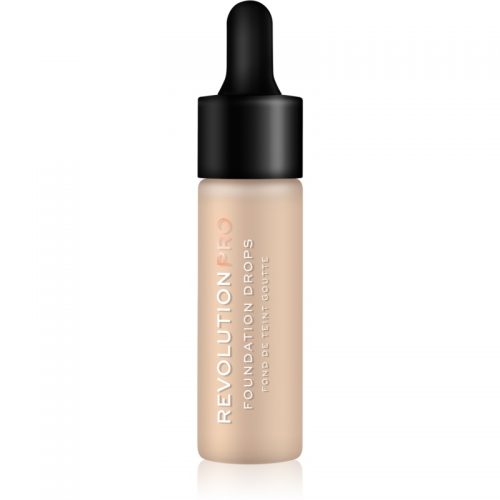 Revolution PRO Foundation Drops podkład w płynie z pipetą odcień F2 18 ml