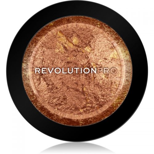 Revolution PRO Skin Finish rozświetlacz odcień Golden Glare 11 g