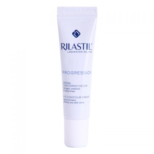 Rilastil Progression krem pod oczy przeciw zmarszczkom, opuchnięciom i cieniom pod oczami 15 ml