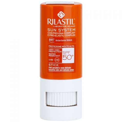 Rilastil Sun System ochronny balsam do ust i miejsc wrażliwych SPF 50+ 8,5 ml