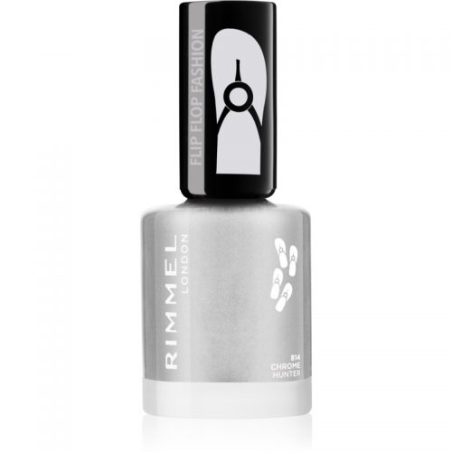 Rimmel 60 Seconds Flip Flop lakier do paznokci odcień 814 Chrome Hunter 8 ml