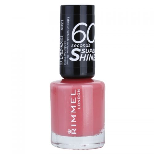 Rimmel 60 Seconds Super Shine lakier do paznokci odcień 405 Rose Libertine 8 ml
