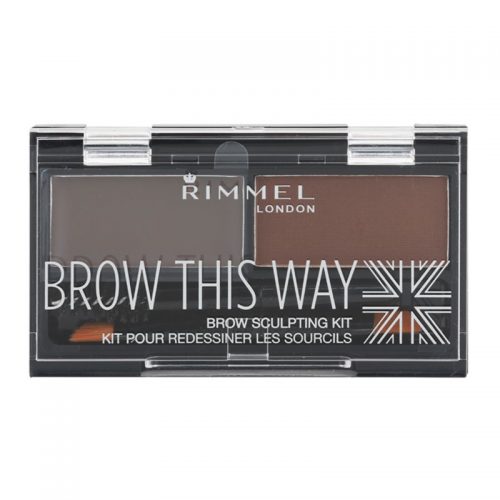 Rimmel Brow This Way paletka do brwi odcień Dark Brown 2,4 g